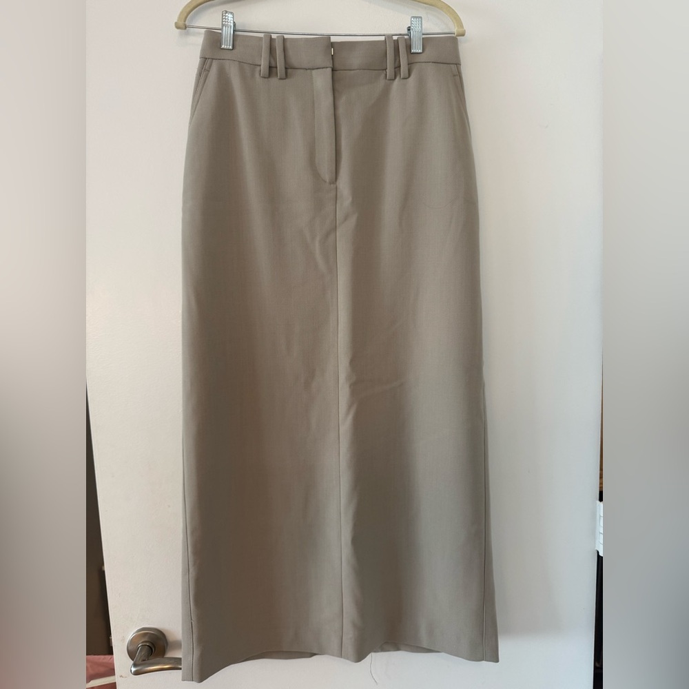 Reiss Brittany Textired Maxi Skirt